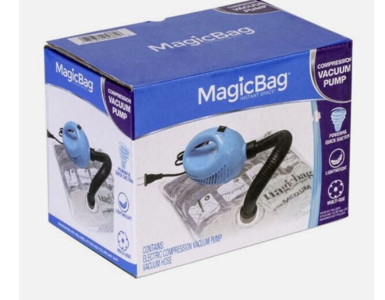 MagicBag Smart Design Electric Compression Vacuum Pump- $15