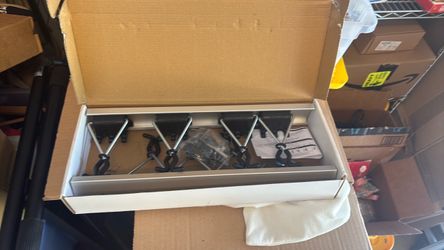 Brand-new 2-pack broom/tool wall organizer