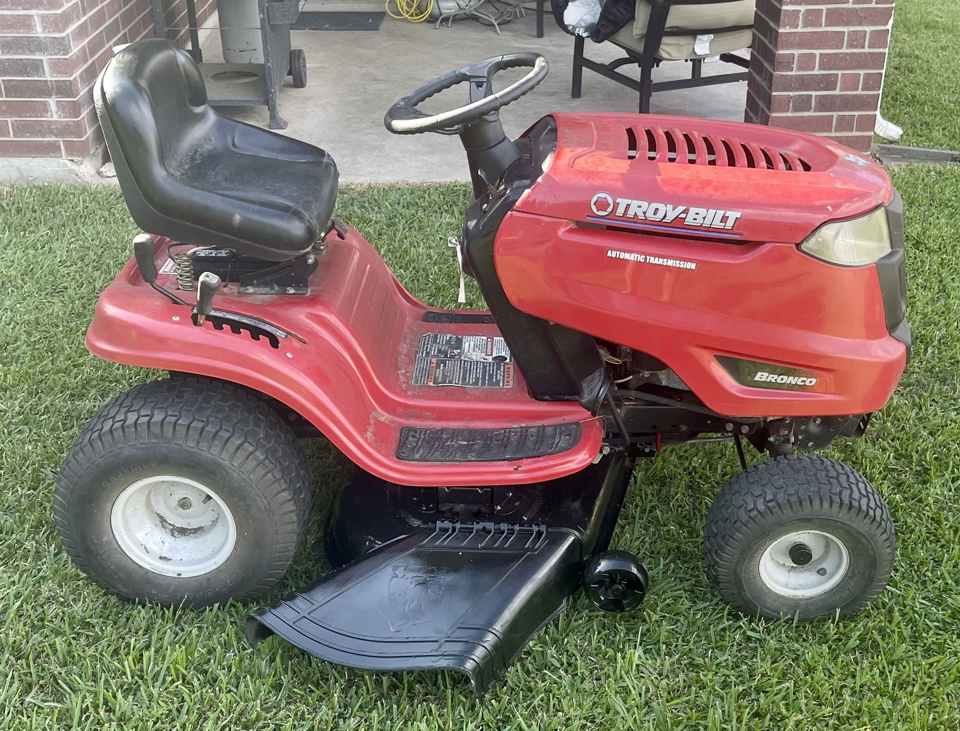 Troy-Bilt Bronco 42" Riding Lawn Mower with 20 HP Kohler - Jersey Village/JV/Cypress