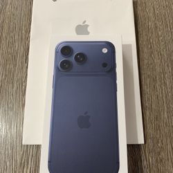 Apple Iphone 17 Pro Max Deep Blue Unlocked Brand New 