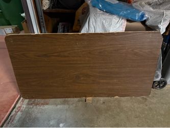 Small brown table