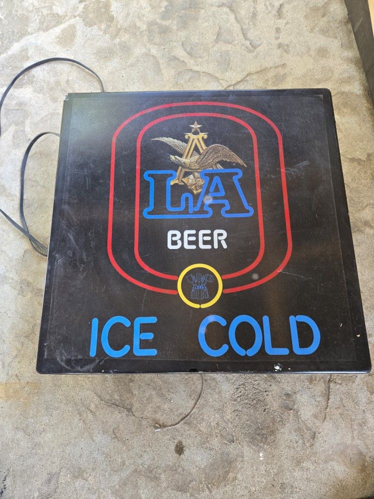beer sign 