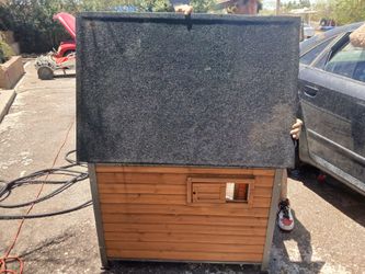 Delux Wooden Outdoor Dog House