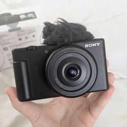 Sony Black ZV-1F Digital Camera