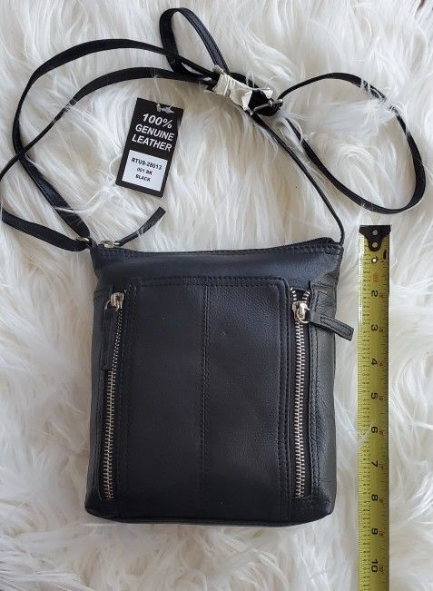 Leather Crossbody Bag New $20