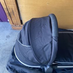 Mockingbird bassinet black for stroller attachment 