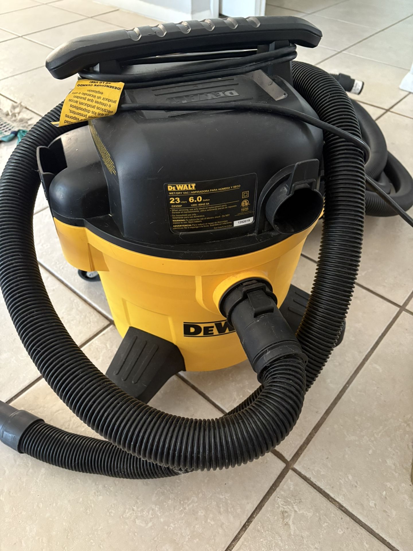 Dewalt Shop Vac
