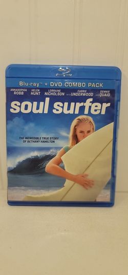 $5 BLU RAY MOVIE. SOUL SURFER. BLU RAY / DVD ONLY. NO DIGITAL. $5 OR TRADE FOR A MOVIE TITLE I DO NOT ALREADY OWN.