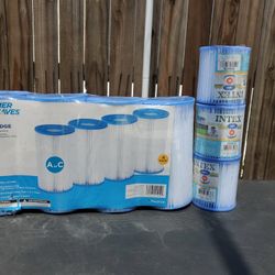 Swimming pool filter cartridge