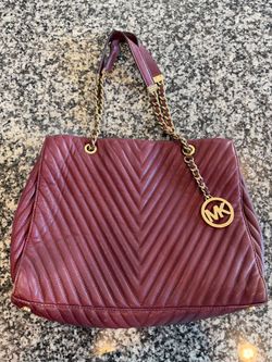 Michael Kors Quilted Leather Tote Bag