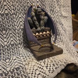 King Gargoyle Candle Holder (Vintage 2002)