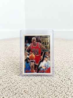 Michael Jordan 1992-93 Topps Gold Basketball Card