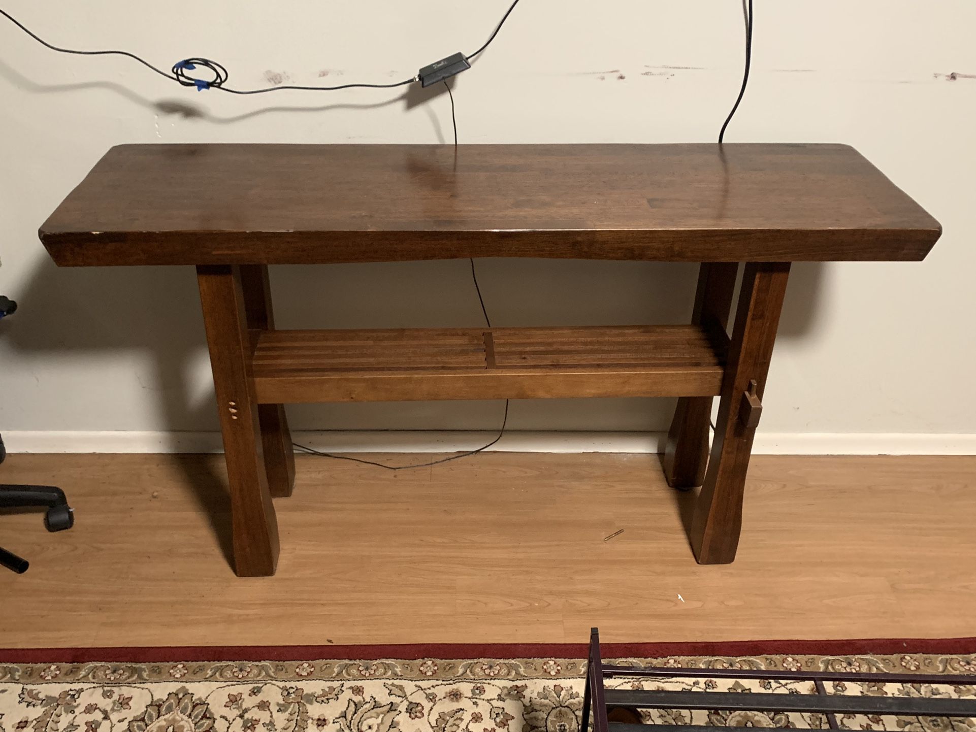 Light Brown tall Table