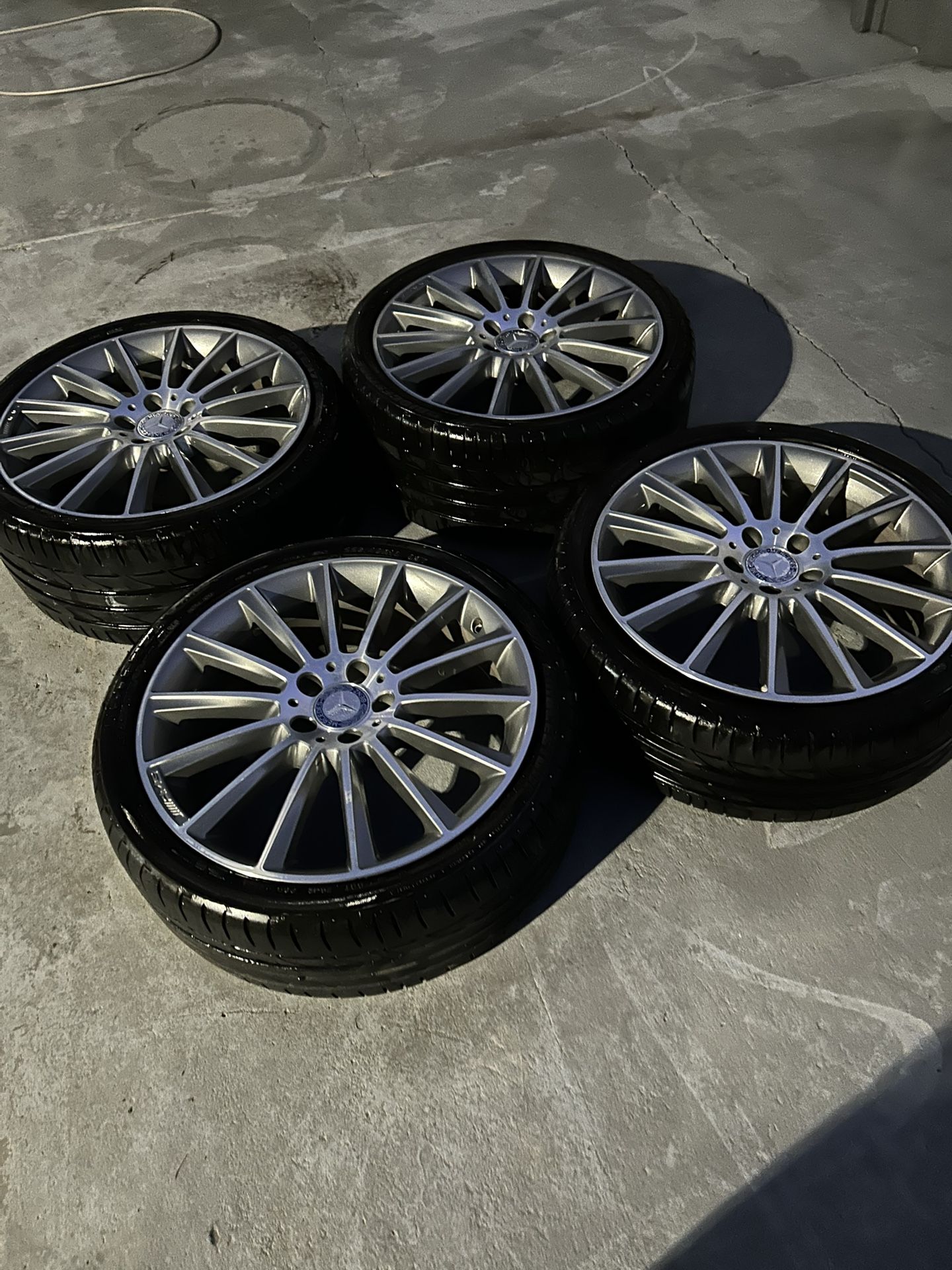 AMG 19” Staggered Wheels 19x8 Front 19x9 Rear