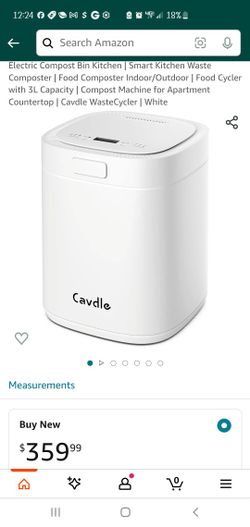 Cavdle Smart Kitchen Waste Composter