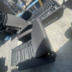 Outdoor patio lounge chairs