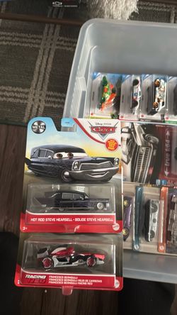 SUPER RARE Disney Pixar Cars Steve Hearsell Hearse Cars 3 Florida 500