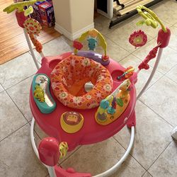 Fisher price jumperoo pink