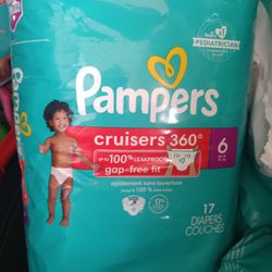 Pampers Cruiser 360 Sizes 4-5-6   2/$20