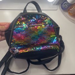Sequin Mini Backpack