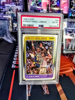 Fleer 1988-89 Kareem Abdul-Jabbar #64