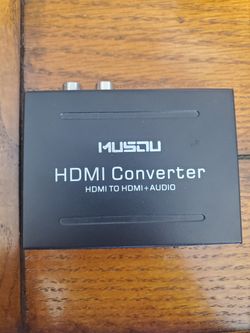 Musou HDMI Converter HDMI to HDMI+AUDIO 1080P Video/Audio Splitter