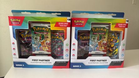 🔥 Pokémon TCG First Partner Illustration Collection – Series 3 🎴✨