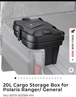 20L Cargo Storage Box for Polaris Ranger/ General