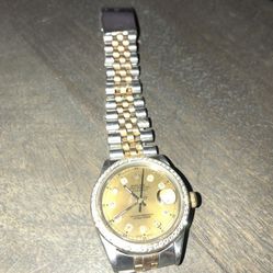 Rolex Datejust 2ct Diamond Bezel