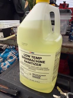 ProClean Low Temp Dishmachine Sanitizer (1 Gallon) bottles cases of 4