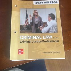Criminal For Criminal Justice Professional