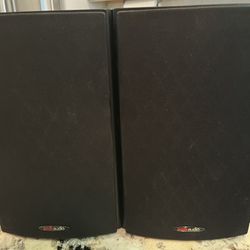 Polk Audio T15 Black Book Shelf Speakers