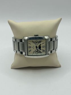 Bulova Moonphase Stainless Steel Watch