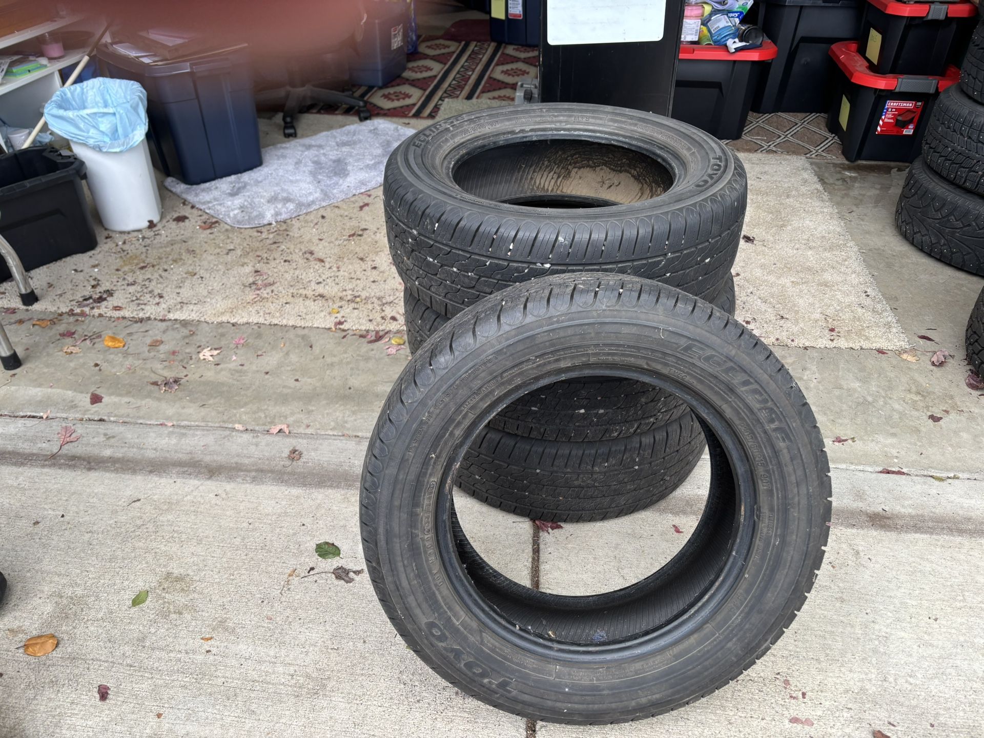 4 Toyo Eclipse Tires Size 205/60R15