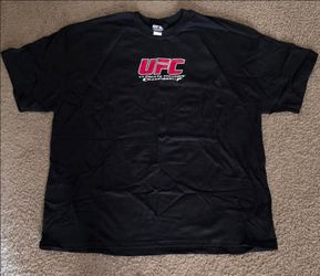 Vintage Y2K UFC Promo Lot - NOS T-Shirt (2XL), Hat, Bag, Sealed DVDs & Mousepads