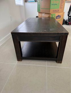 Coffee and End Table