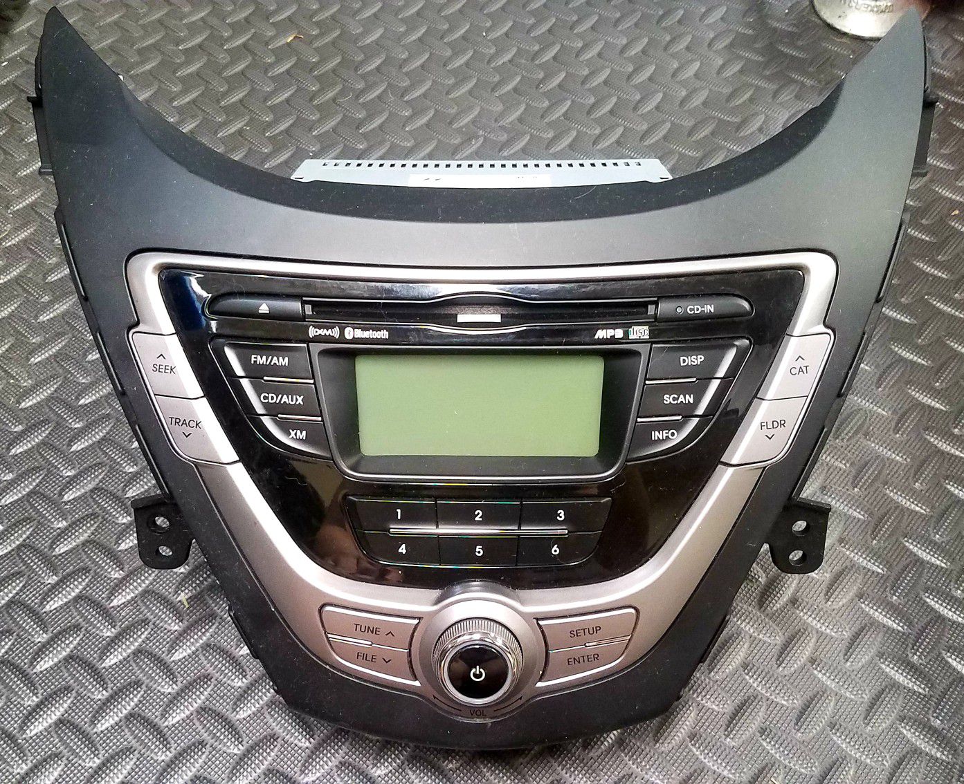 2011-2013 Hyundai Elantra AM FM Radio and CD Player with Bluetooth