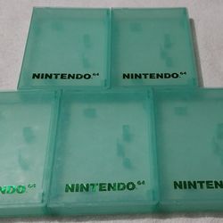 N64 Green Game CASES ONLY