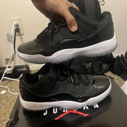 Air Jordan 11 Retro Low Men's Size 9.5 Space Jam 