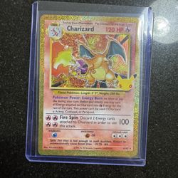 30th Anniversary Gold Border OG CHARIZARD (Pack FRESH)