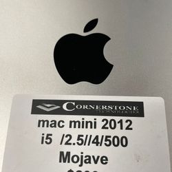 2012 Apple Mac Mini Mint Condition