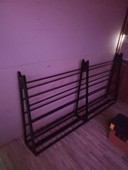 King size bed frame