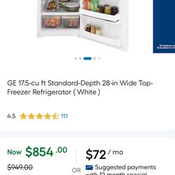 GE REFRIGERATOR FRIDGE