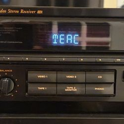 Vintage TEAC AG-V1020

Audio Video Stereo Receiver