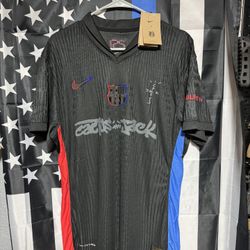 Travis x FC Barcelona Nike Jersey 