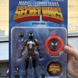 Spider-Man Marvel Legends Symbiote Secret Wars Brand New