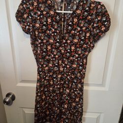Forever 21 Floral Mini Dress Small
