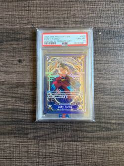 2025 One Piece Op11 EN Luffy Tarou #005 Special Alternate Art PSA 10 Gem Mint