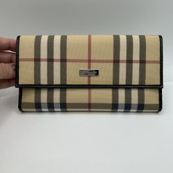 Authentic Burberry Wallet