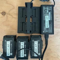 DJI Drone For Parts (NEW BATTERY 3) & 3 NEW CHARGES & NEW REMOTE!
